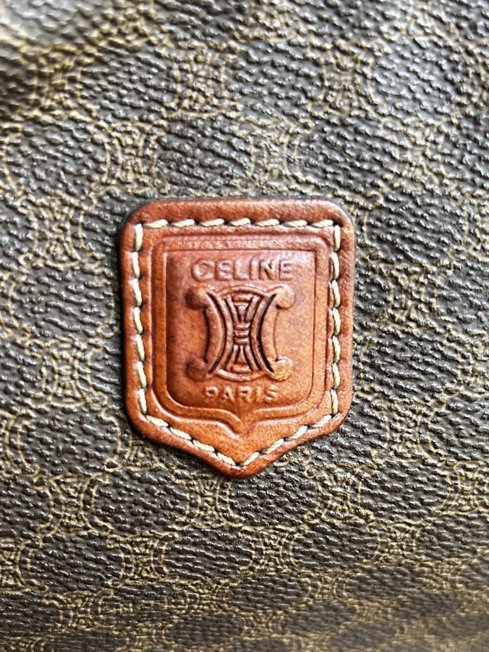 CELINE Macadam Pouch, Brown - Picture 2 of 11